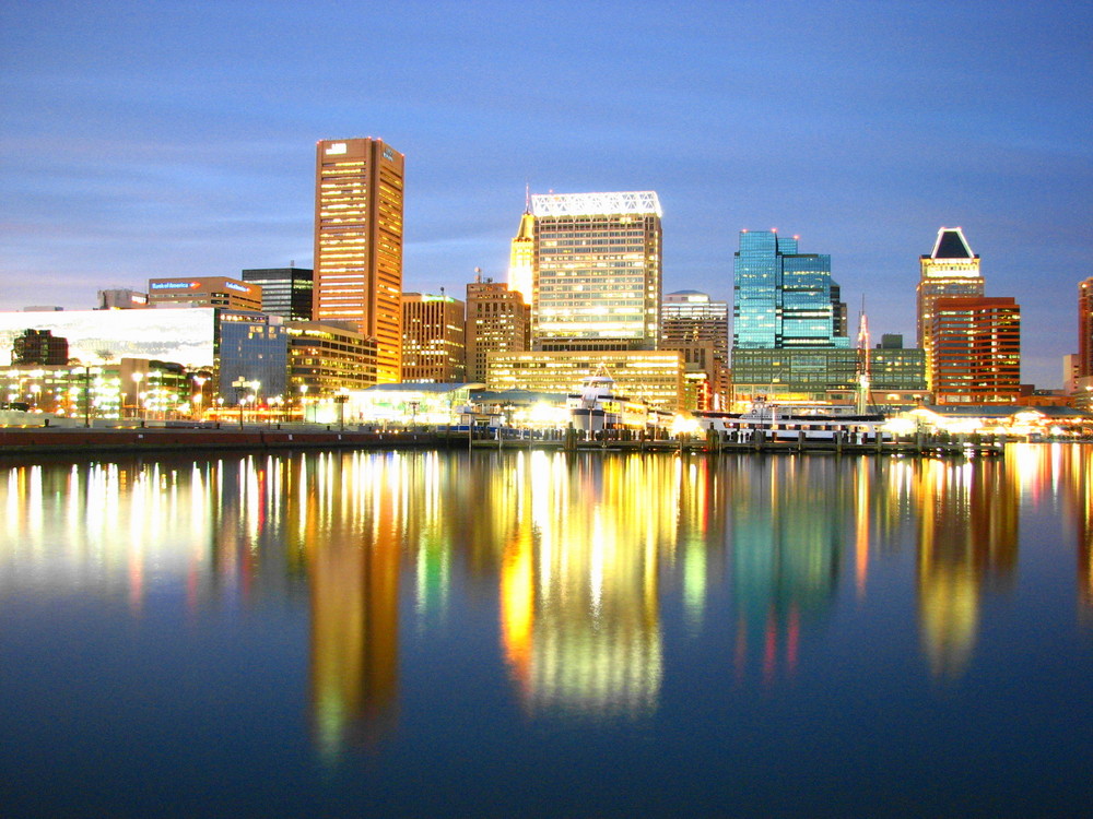 Baltimore at Dusk | MD / DC / VA Business News Blog